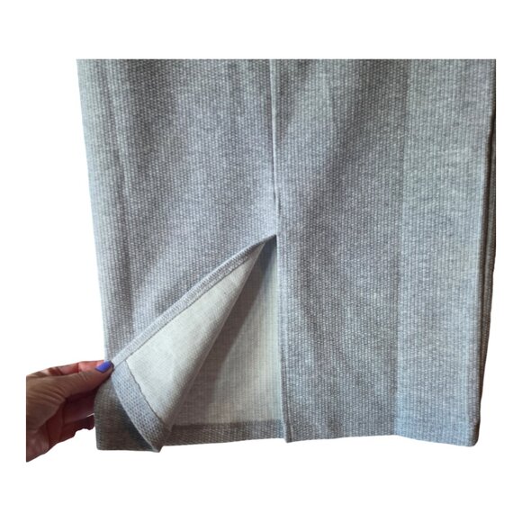 Roxy Skirt Gray Mid-Length Sparkle View Casual Comfort Stretch Size Small NWT - Picture 4 of 9